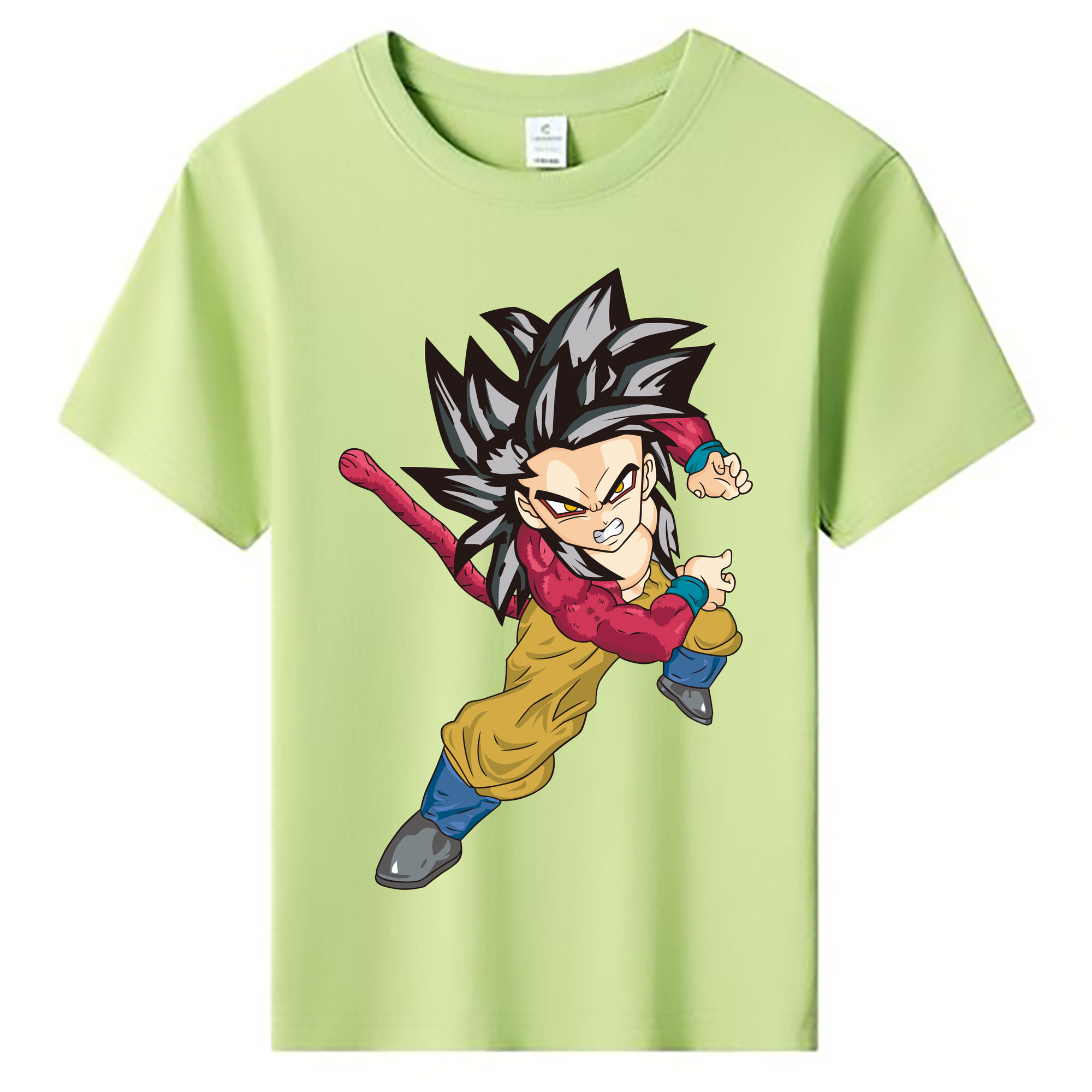 （画像用） ドラゴンボール 孫悟空（そん ごくう）Son Goku カカロット DRAGON BALL Kakarotto 綿100％キッズTシャツ（フロントプリント）